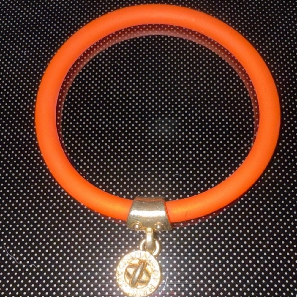 🔥🔥 SALE Marc By Marc Jacobs Orange Bracelet with Gold Charm